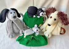 Hand knitted dog for sale  WIGAN