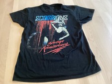 Usado, Camiseta American Classics Scorpions Preta Tamanho Pequeno Savage Amusement Usada comprar usado  Enviando para Brazil