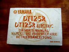 Yamaha dt125r dt125r for sale  LEOMINSTER