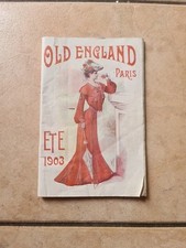 Catalogue old england d'occasion  Le Mans
