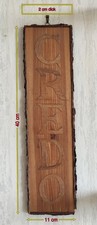 Holzschild credo wand gebraucht kaufen  Vohenstrauß