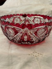 cut crystal red lead for sale  Gallatin