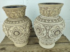 Pair white ceramic for sale  WIGSTON