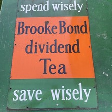 Vintage tin sign. for sale  BICESTER