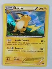 French Pokemon Card Raichu (XY 43) XY [GOOD] 31.07.2025A d'occasion  Expédié en Belgium