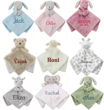 Personalised baby comforter for sale  LONDON