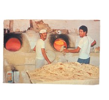 Cartão postal foto padaria local estado do Bahrein forno de pão postado Manama 1978 comprar usado  Enviando para Brazil