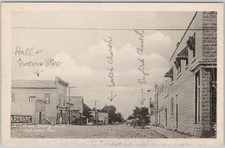 Cartão postal MB H77 Oak Lake Manitoba 2nd Street Hall & Grocers Store Hardware comprar usado Cartão postal MB H77 Oak Lake Manitoba 2nd Street Hall & Grocers Store Hardware comprar usado  Enviando para Brazil