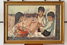 Tableau reproduction signé d'occasion  Salignac-Eyvigues