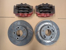 1991-1996 NISSAN 300ZX TURBO Z32 PINÇAS DE FREIO + PASTILHAS + COMBO DE ROTORES EBC comprar usado  Enviando para Brazil