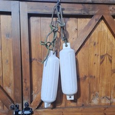 Boat fenders white for sale  NORWICH