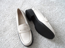 Beige slip shoes for sale  LOCHGELLY