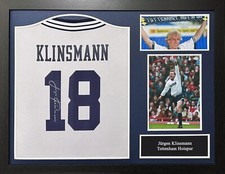 Framed jurgen klinsmann for sale  MANCHESTER