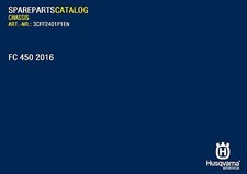 Husqvarna parts manual for sale  Lexington