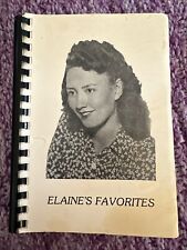 Elaine’s Favorites Cookbook Immanuel United Church Of Christ Wright City Missour comprar usado  Enviando para Brazil