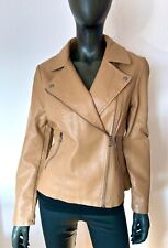 Nly kunstlederjacke cognac gebraucht kaufen  Lörrach