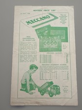 1948 meccano catalogue for sale  LONDON