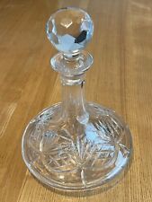 Vintage crystal decanter for sale  IPSWICH