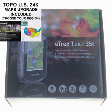 GPS Garmin eTrex Touch 35t com atualização de mapas TOPO EUA 24K topográfico de alto detalhe comprar usado  Enviando para Brazil
