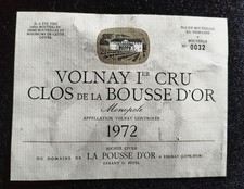 Volnay 1972 etiquette d'occasion  Issy-les-Moulineaux