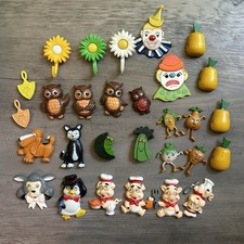 Lote de 29 ímãs de geladeira vintage olhos googly antropomórficos retrô MCM gato, usado comprar usado  Enviando para Brazil