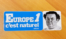 Coluche autocollant original d'occasion  Francheville