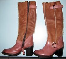 Bottes cuir marron d'occasion  Fonsorbes