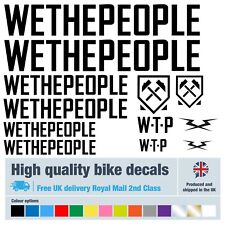 Wethepeople bike decals for sale  SHREWSBURY