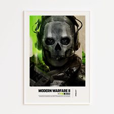 Pôster/impressão de arte de videogame Call of Duty: Modern Warfare II (2022), usado comprar usado  Enviando para Brazil