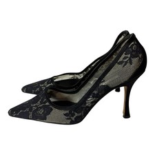 Manolo blahnik mesh for sale  Garland