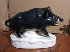 Porcelaine allemande. sanglier d'occasion  Lège-Cap-Ferret