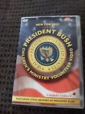 President Bush children's ministry volunteer video DVD segunda mano  Embacar hacia Argentina