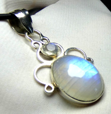 Regenbogen mondstein 925 gebraucht kaufen  Leutkirch im Allgäu