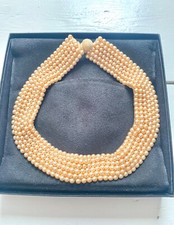 Pearl choker collar for sale  LONDON