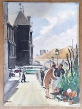 Aquarelle art déco d'occasion  Paris IX