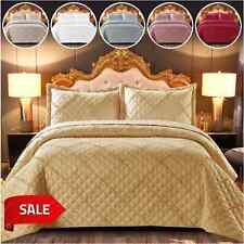 Piece quilted bedspread for sale  LONDON