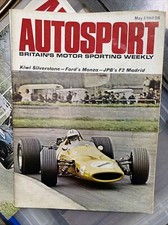 Autosport may 1968 for sale Autosport may 1968 for sale  FAREHAM
