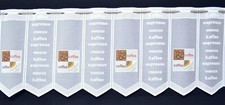Kaffee scheibengardine breiten gebraucht kaufen  Dortmund