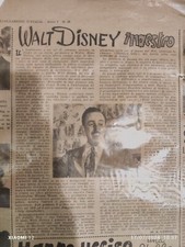 Pagina giornale illustrazione usato  Valdastico