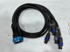 Cabo Socapex breakout para 4 NL4 12 AWG #2681 (One)THS comprar usado  Enviando para Brazil