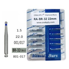 Brocas de diamante cirúrgicas/laboratório odontológico RA 10/pçs para peça de mão contra ângulo de baixa velocidade, usado comprar usado  Enviando para Brazil