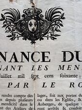 Ancienne ordonnance roi d'occasion  Toulouse-