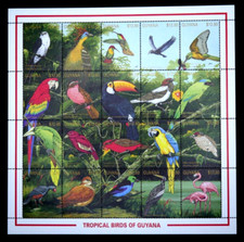 Guyana 1990 tropical for sale  MILTON KEYNES