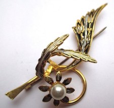 Ancienne broche fleur d'occasion  Perros-Guirec