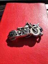 Silver metal motorbike for sale  HORNCHURCH