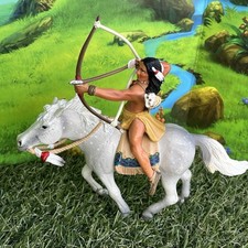 Schleich sioux indianer gebraucht kaufen  Bad Doberan
