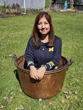 Large copper kettle for sale  Waterville