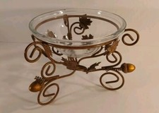 Glass centerpiece bowl for sale  Northville