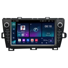 Rádio estéreo veicular tela sensível ao toque GPS WIFi BT FM compatível com Toyota Prius LHD 2010-2015 comprar usado  Enviando para Brazil