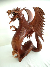 Drago scultura legno usato  Borgo Virgilio